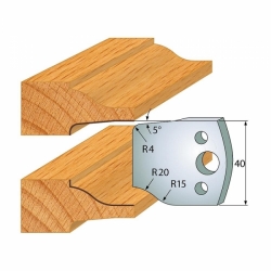 IGM Profil 100 - pár nožov 40x4mm SP