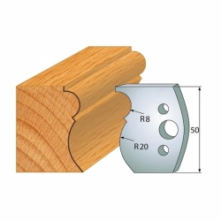 IGM Profil 502 - pár nožov 50x4mm SP