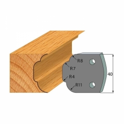 IGM Profil 023 - pár obmedzovačov 40x4mm SP