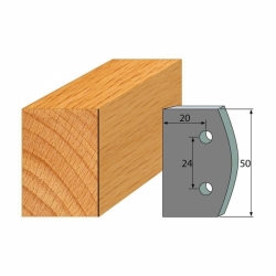 IGM Profil 500 - pár obmedzovačov 50x4mm SP