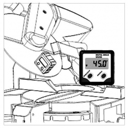 IGM Fachmann Digitálny uhlomer +/- 180°, rozlíšenie na 0,1°