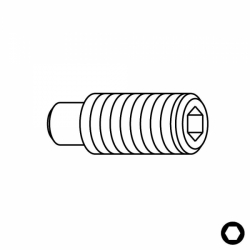 IGM Skrutka - M5x16 mm pre F600