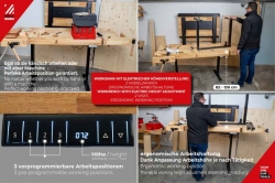 Elektricky výškovo nastaviteľná stolárska hoblica WB210ELIFT_230V 